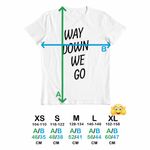 Fashion, accesorii si bijuterii - Copii - Imbracaminte copii - Tricouri copii - Tricou Copii Fete Kaleo Way Down We Go, alb, marime M Copii - Infinity.ro