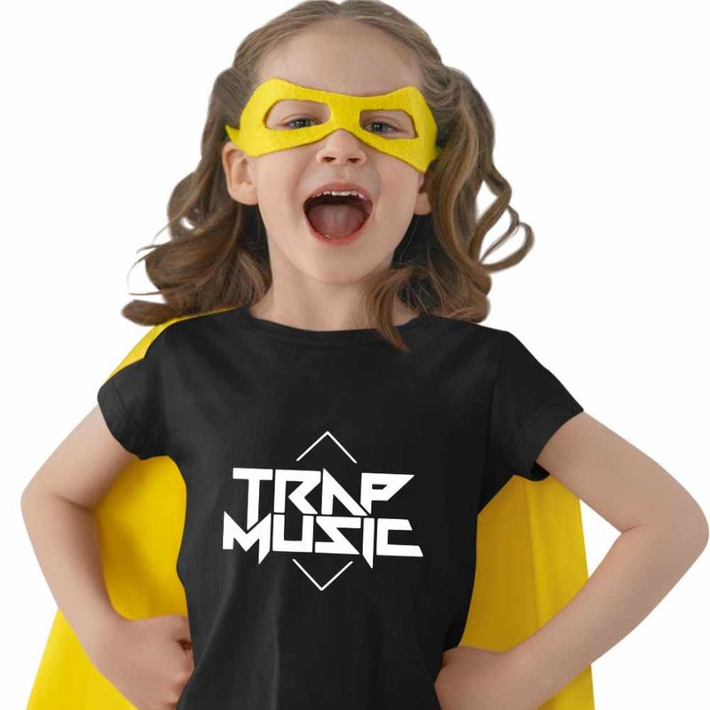 Fashion, accesorii si bijuterii - Copii - Imbracaminte copii - Tricouri copii - Tricou Copii Fete Trap Music Don Toliver Playboi Carti, negru, marime M Copii - Infinity.ro