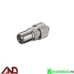 TV, Audio-Video si Foto - Accesorii TV si audio - Accesorii TV - Mufa TV metal - Infinity.ro