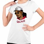 Fashion, accesorii si bijuterii - Copii - Imbracaminte copii - Tricouri copii - Tricou Copii Fete Quavo Culture Trap Rap Music, alb, marime M Copii - Infinity.ro
