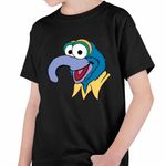 Fashion, accesorii si bijuterii - Copii - Imbracaminte copii - Tricouri copii - Tricou Copii Baieti The Muppets Gonzo, negru, marime XL Copii - Infinity.ro