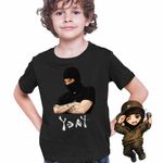 Fashion, accesorii si bijuterii - Copii - Imbracaminte copii - Tricouri copii - Tricou Copii Baieti Yeat Twizzy Rich Hip Hop Vibe, negru, marime L Copii - Infinity.ro