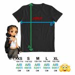 Fashion, accesorii si bijuterii - Copii - Imbracaminte copii - Tricouri copii - Tricou Copii Baieti Nemzzz 2MS, negru, marime XL Copii - Infinity.ro