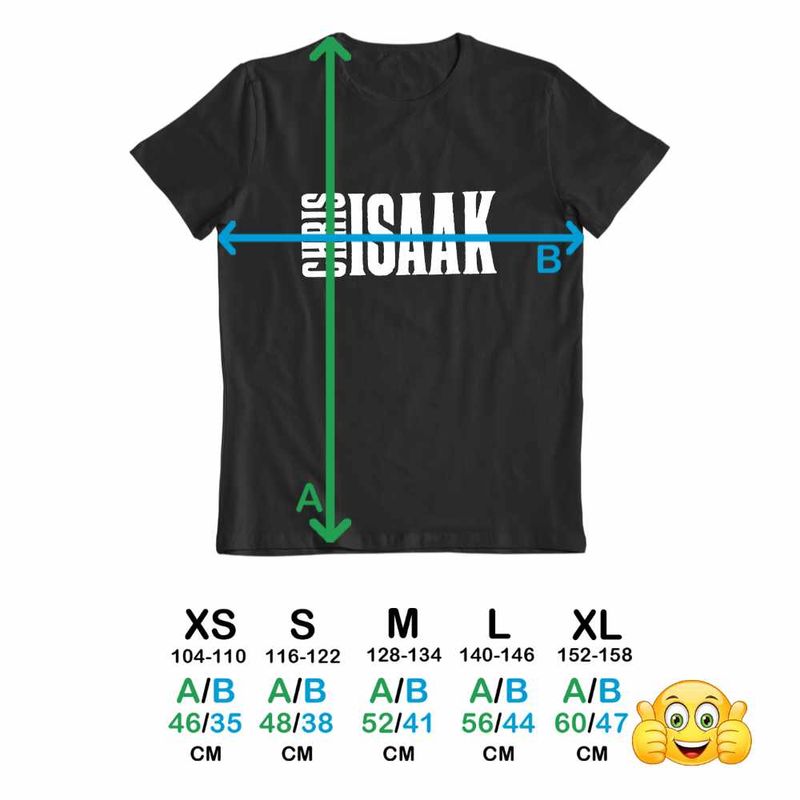 Fashion, accesorii si bijuterii - Copii - Imbracaminte copii - Tricouri copii - Tricou Copii Baieti Chris Isaak, negru, marime L Copii - Infinity.ro