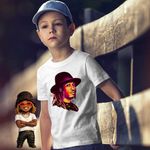 Fashion, accesorii si bijuterii - Copii - Imbracaminte copii - Tricouri copii - Tricou Copii Baieti Future Rap Trap Party, alb, marime XS Copii - Infinity.ro