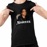 Fashion, accesorii si bijuterii - Copii - Imbracaminte copii - Tricouri copii - Tricou Copii Fete Nemzzz Rap Hip Hop, negru, marime XS Copii - Infinity.ro