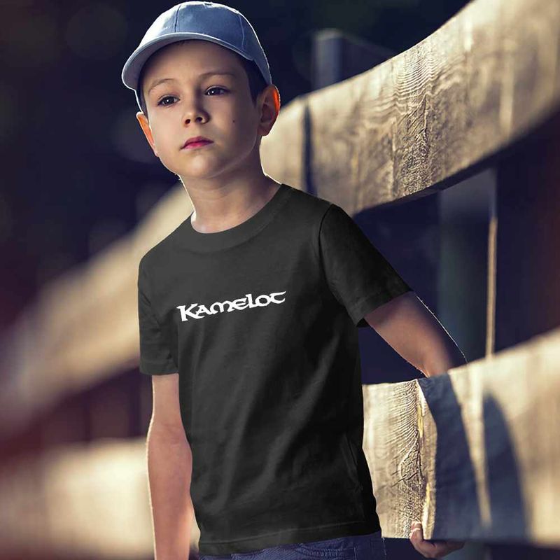 Fashion, accesorii si bijuterii - Copii - Imbracaminte copii - Tricouri copii - Tricou Copii Baieti Kamelot March of Mephisto, negru, marime S Copii - Infinity.ro