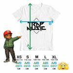 Fashion, accesorii si bijuterii - Copii - Imbracaminte copii - Tricouri copii - Tricou Copii Baieti Trap Music Don Toliver Playboi Carti, alb, marime M Copii - Infinity.ro