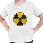 Fashion, accesorii si bijuterii - Copii - Imbracaminte copii - Tricouri copii - Tricou Copii Baieti Danger Radiation Don Toliver Trap, alb, marime S Copii - Infinity.ro