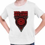 Fashion, accesorii si bijuterii - Copii - Imbracaminte copii - Tricouri copii - Tricou Copii Baieti Breaking Benjamin Celtic Knot, alb, marime M Copii - Infinity.ro