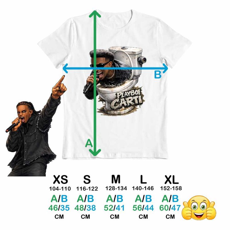 Fashion, accesorii si bijuterii - Copii - Imbracaminte copii - Tricouri copii - Tricou Copii Baieti Playboi Carti Skibidi Toilet, alb, marime L Copii - Infinity.ro
