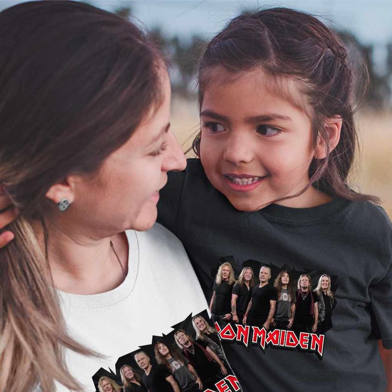 Fashion, accesorii si bijuterii - Copii - Imbracaminte copii - Tricouri copii - Tricou Copii Fete Iron Maiden Run to the Hills, alb, marime S Copii - Infinity.ro