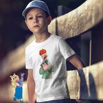 Fashion, accesorii si bijuterii - Copii - Imbracaminte copii - Tricouri copii - Tricou Copii Baieti The Muppets Beaker, alb, marime XL Copii - Infinity.ro