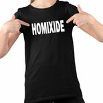 Fashion, accesorii si bijuterii - Copii - Imbracaminte copii - Tricouri copii - Tricou Copii Fete Playboi Carti Homixide, negru, marime S Copii - Infinity.ro