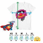 Fashion, accesorii si bijuterii - Copii - Imbracaminte copii - Tricouri copii - Tricou Copii Baieti The Muppets Animal, alb, marime L Copii - Infinity.ro