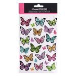 Casa si Gradina - Decoratiuni - Stickere decorative - Autocolante Fluturi cu Efect Holografic, Set 26 buc - Infinity.ro