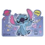 Casa si Gradina - Bucatarie si vesela - Vesela si tacamuri - Farfurii si boluri - Suport farfurie lila cu model Stitch, 43x28cm - Infinity.ro