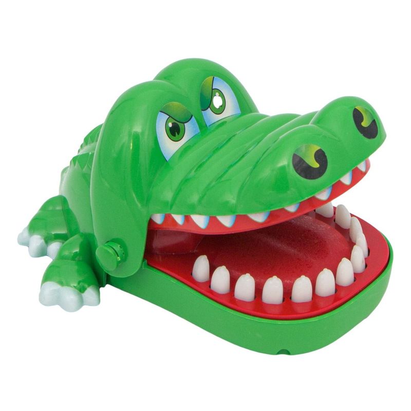 Jucarii, Copii si Bebe - Jucarii si jocuri - Jocuri si puzzle - Jocuri de societate - Joc de societate Crocodil Dentist, Mini, Verde - Infinity.ro