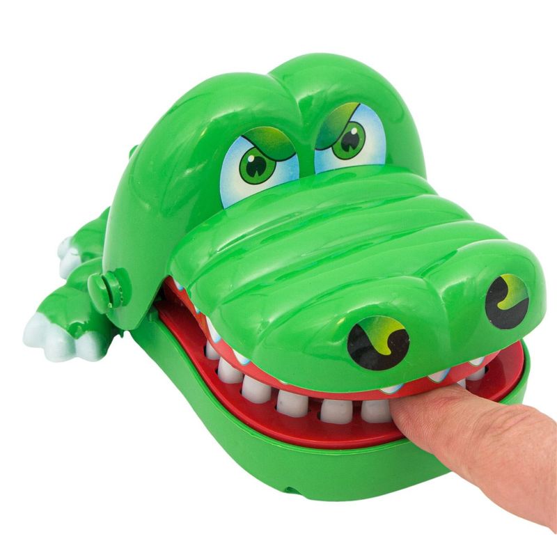 Jucarii, Copii si Bebe - Jucarii si jocuri - Jocuri si puzzle - Jocuri de societate - Joc de societate Crocodil Dentist, Mini, Verde - Infinity.ro