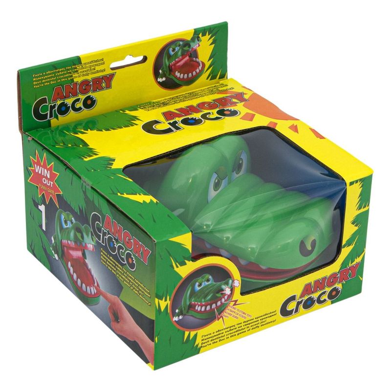 Jucarii, Copii si Bebe - Jucarii si jocuri - Jocuri si puzzle - Jocuri de societate - Joc de societate Crocodil Dentist, Mini, Verde - Infinity.ro