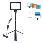 TV, Audio-Video si Foto - Videoproiectoare si accesorii - Ecrane proiectie - Proiector LED USB cu Trepied si 4 Filtre Colorate, 19x2x13 cm - Infinity.ro