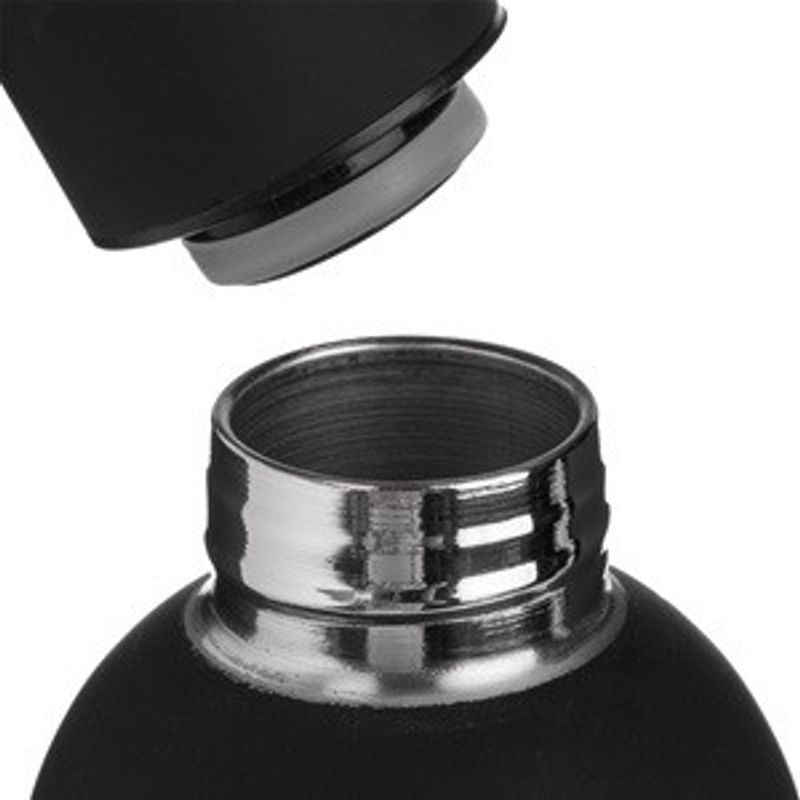 Casa si Gradina - Bucatarie si vesela - Accesorii bar - Termosuri si Cani termos - Sticla izoterma din otel inoxidabil, 520 ml, neagra mata - Infinity.ro