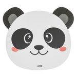 PC, gaming si accesorii - Periferice PC - Mousepad - Mousepad cu design cap de panda, 20.5x23 cm, alb, antiderapant - Infinity.ro