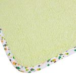Casa si Gradina - Textile si covoare - Textile baie - Prosoape - Prosopel din Bumbac pentru Bebelusi, Verde Lime, 30x30cm - Infinity.ro