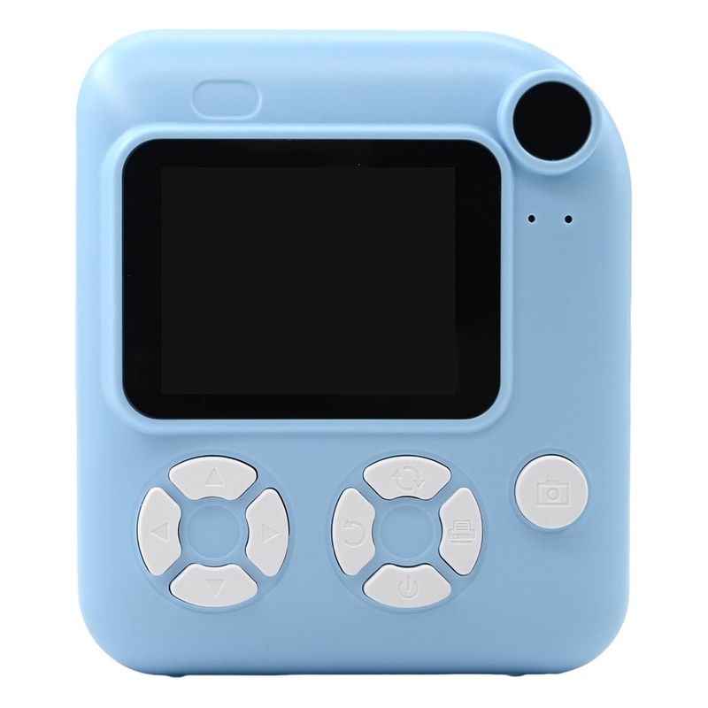 TV, Audio-Video si Foto - Aparate foto si accesorii - Aparate foto - Aparate foto instant - Aparat foto instant pentru copii, cu imprimare, albastru - Infinity.ro