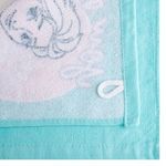 Jucarii, Copii si Bebe - Igiena si ingrijire - Baia bebelusului - Prosoape si halate de baie copii - Prosopel din Bumbac Turcoaz cu Model Frozen pentru Fete 30x30cm - Infinity.ro