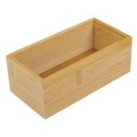 Casa si Gradina - Mobilier - Organizare si depozitare - Cutii depozitare - Cutie organizare din bambus, 15x7,5x5,5 cm, natural - Infinity.ro