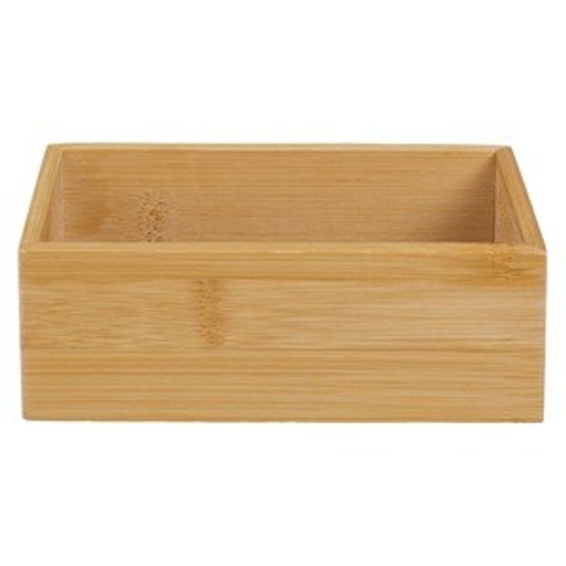 Casa si Gradina - Mobilier - Organizare si depozitare - Cutii depozitare - Cutie organizare din bambus, 15x7,5x5,5 cm, natural - Infinity.ro