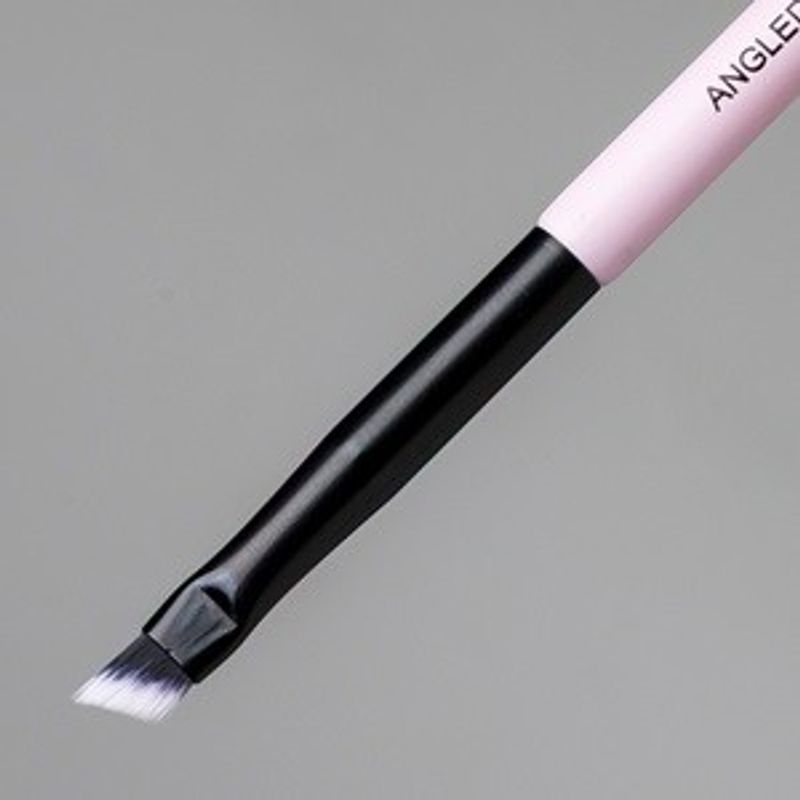 Ingrijire personala si Cosmetice - Machiaj - Aplicatoare si pensule machiaj - Pensula dubla pentru sprancene si gene, 16 cm, mov si negru - Infinity.ro