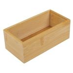 Casa si Gradina - Mobilier - Organizare si depozitare - Cutii depozitare - Cutie organizare din bambus, 15x7,5x5,5 cm, natural - Infinity.ro