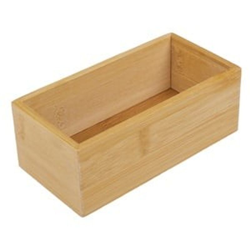 Casa si Gradina - Mobilier - Organizare si depozitare - Cutii depozitare - Cutie organizare din bambus, 15x7,5x5,5 cm, natural - Infinity.ro
