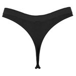Sport si Outdoor - Camping - Cutite, bricege si accesorii - Accesorii cutite si bricege - Chiloti String Ribbed Seamless Negru cu Vinieta pentru Femei - Infinity.ro