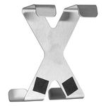 Casa si Gradina - Mobilier - Organizare si depozitare - Cuiere - Carlige din Otel Inoxidabil pentru Usa si Dulapuri, 2 buc, 5x6.5 cm - Infinity.ro