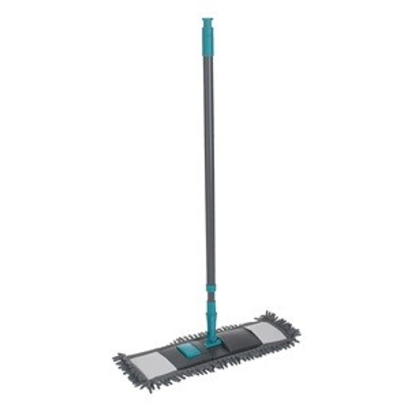 Casa si Gradina - Sanitare - Cazi si cabine de dus - Accesorii cada - Mop Plat cu Microfibre Chenille, 45x16cm, Coada Extensibila 70-120cm - Infinity.ro