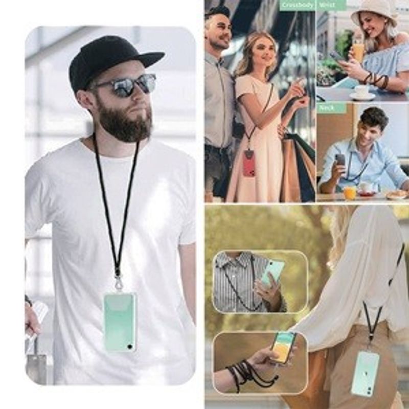 Laptop, Telefoane si Tablete - Telefoane fixe si sisteme teleconferinta - Telefoane fara fir - Snur pentru telefon, Ajustabil, Negru, 30-46 cm - Infinity.ro