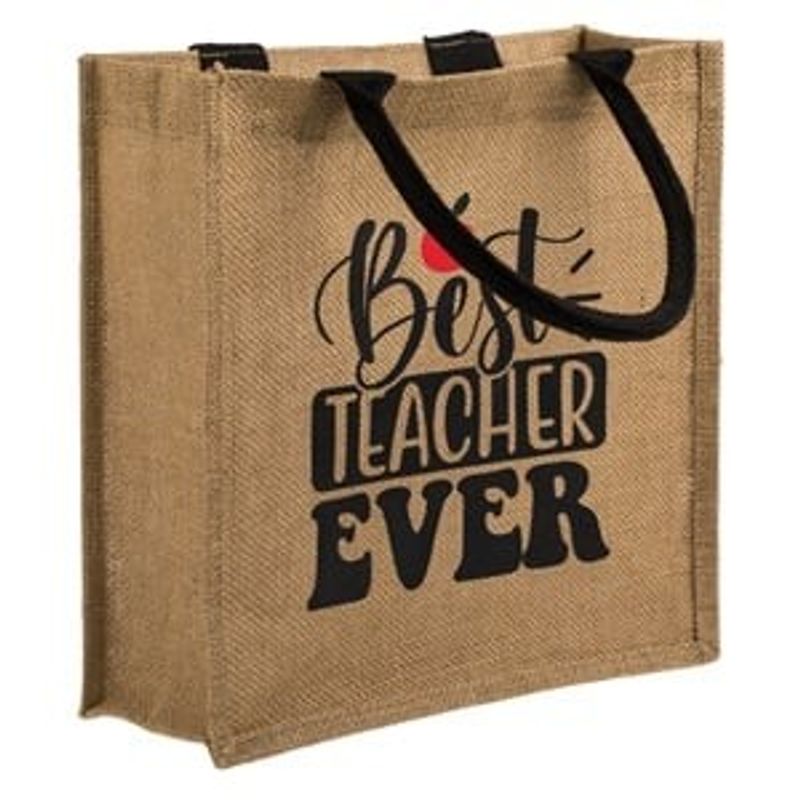 Market - Cadouri - Cadouri personalizate - Sacosa de Iuta cu Manere, 30x11x30cm - Infinity.ro