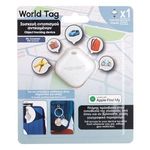 Laptop, Telefoane si Tablete - Wearables si gadgeturi - Gadgeturi - Dispozitive anti-pierdere - Dispozitiv Localizator GPS cu Curea, 3x3 cm, Alb - Infinity.ro
