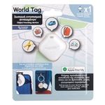 Laptop, Telefoane si Tablete - Wearables si gadgeturi - Gadgeturi - Dispozitive anti-pierdere - Dispozitiv Localizator GPS cu Curea, 3x3 cm, Alb - Infinity.ro