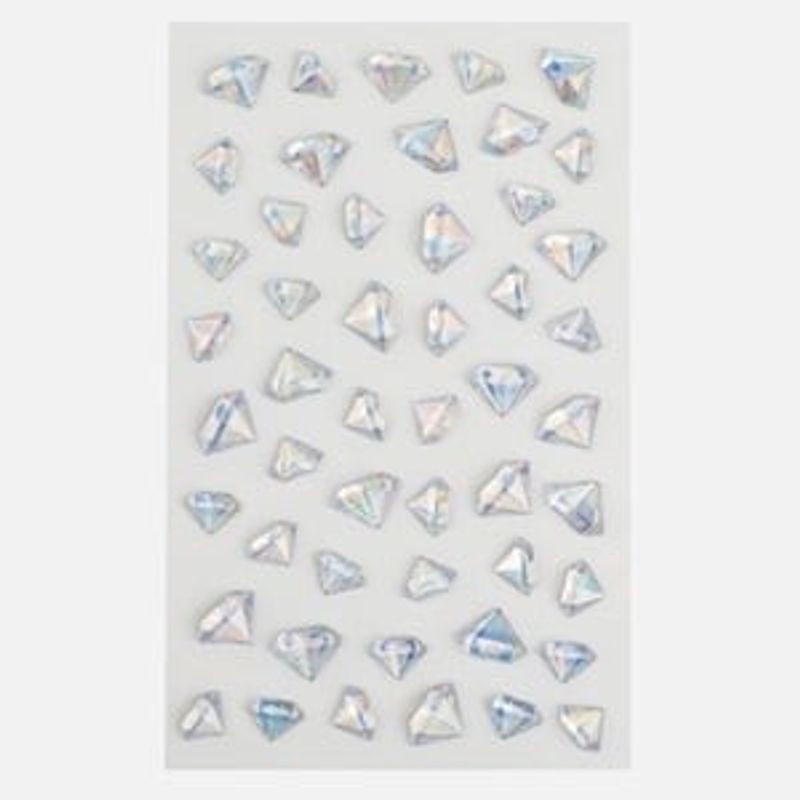 Casa si Gradina - Decoratiuni - Stickere decorative - Stickere acrilice holografice cu model diamant, argintii, autocolante decorative - Infinity.ro