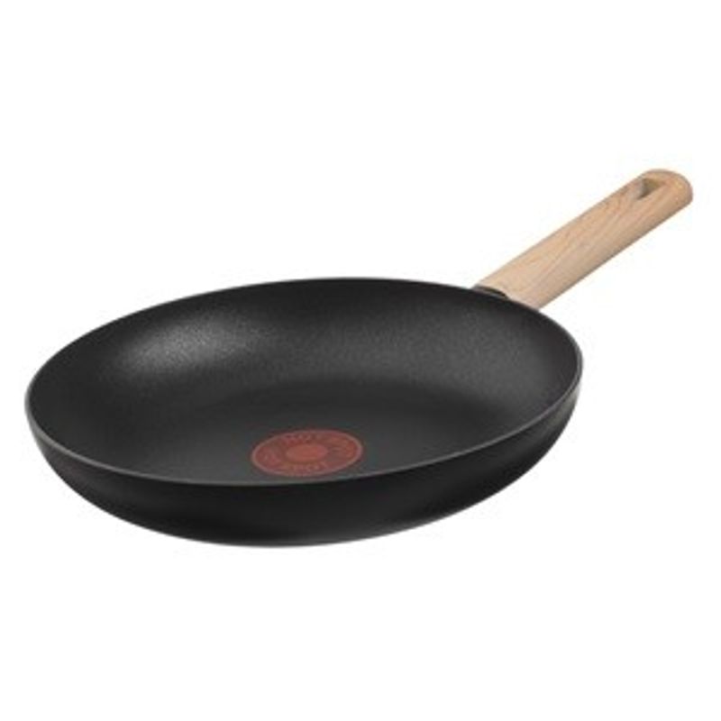 Casa si Gradina - Bucatarie si vesela - Vase pentru gatit - Tigai si seturi - Tigaie antiaderenta cu indicator de temperatura, 28 cm, neagra - Infinity.ro