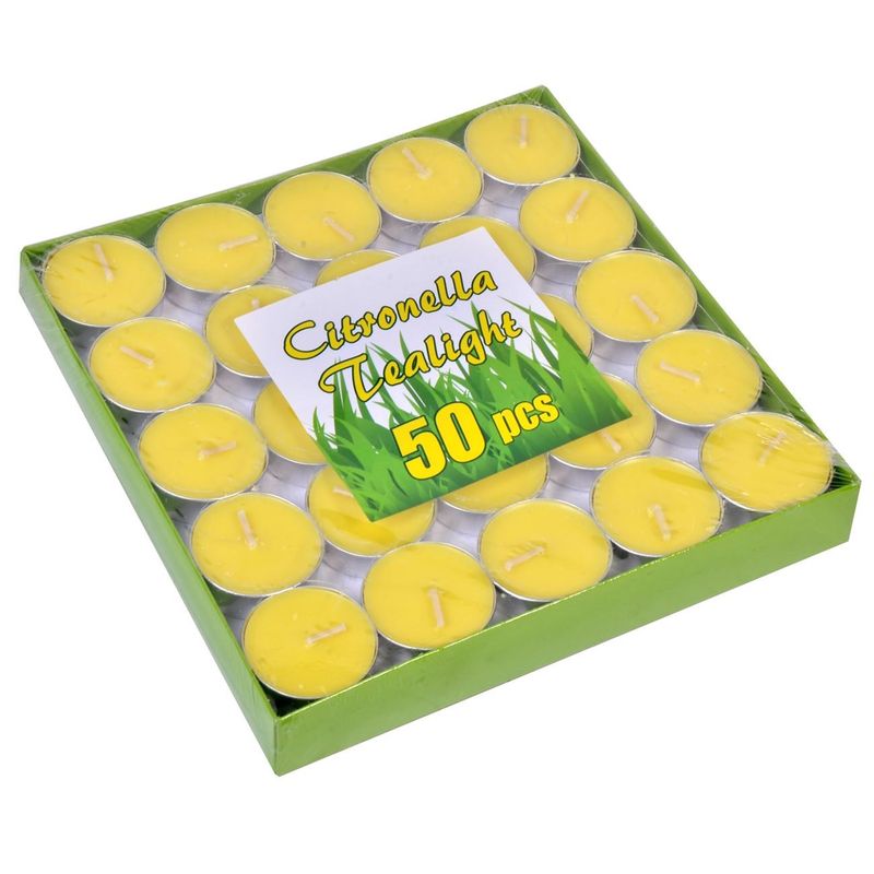 Casa si Gradina - Decoratiuni - Aromaterapie si lumanari - Lumanari si candele - Lumanari pastile ulei de Citronela 2x4cm - 50 buc - Infinity.ro