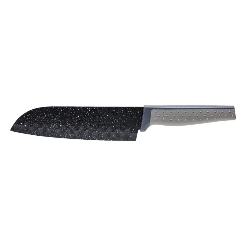 Casa si Gradina - Bucatarie si vesela - Vesela si tacamuri - Cutite si seturi de cutite - Cutit Santoku pentru Legume, 30 cm, Lama Inox, Maner Ergonomic - Infinity.ro