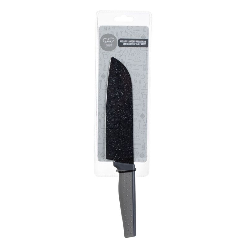 Casa si Gradina - Bucatarie si vesela - Vesela si tacamuri - Cutite si seturi de cutite - Cutit Santoku pentru Legume, 30 cm, Lama Inox, Maner Ergonomic - Infinity.ro