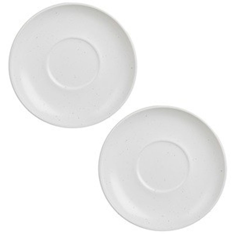 Casa si Gradina - Bucatarie si vesela - Vesela si tacamuri - Farfurii si boluri - Set 2 Cesti Ceramice Maro Ecru cu Farfurie & Mesaje, 250ml - Infinity.ro