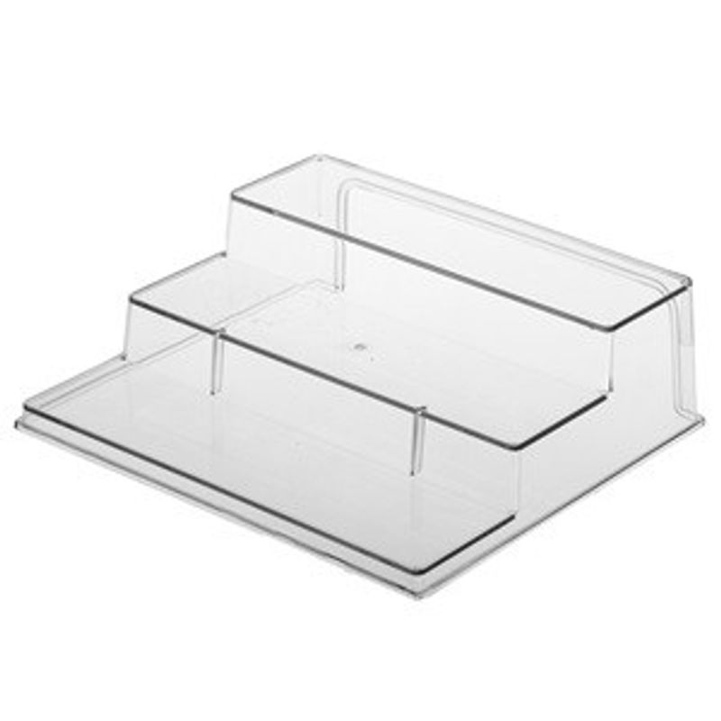 Casa si Gradina - Bucatarie si vesela - Ustensile bucatarie - Rasnite si dozatoare condimente - Raft cu 3 Nivele din Plastic Transparent pentru Condimente - Infinity.ro