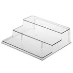 Casa si Gradina - Bucatarie si vesela - Ustensile bucatarie - Rasnite si dozatoare condimente - Raft cu 3 Nivele din Plastic Transparent pentru Condimente - Infinity.ro